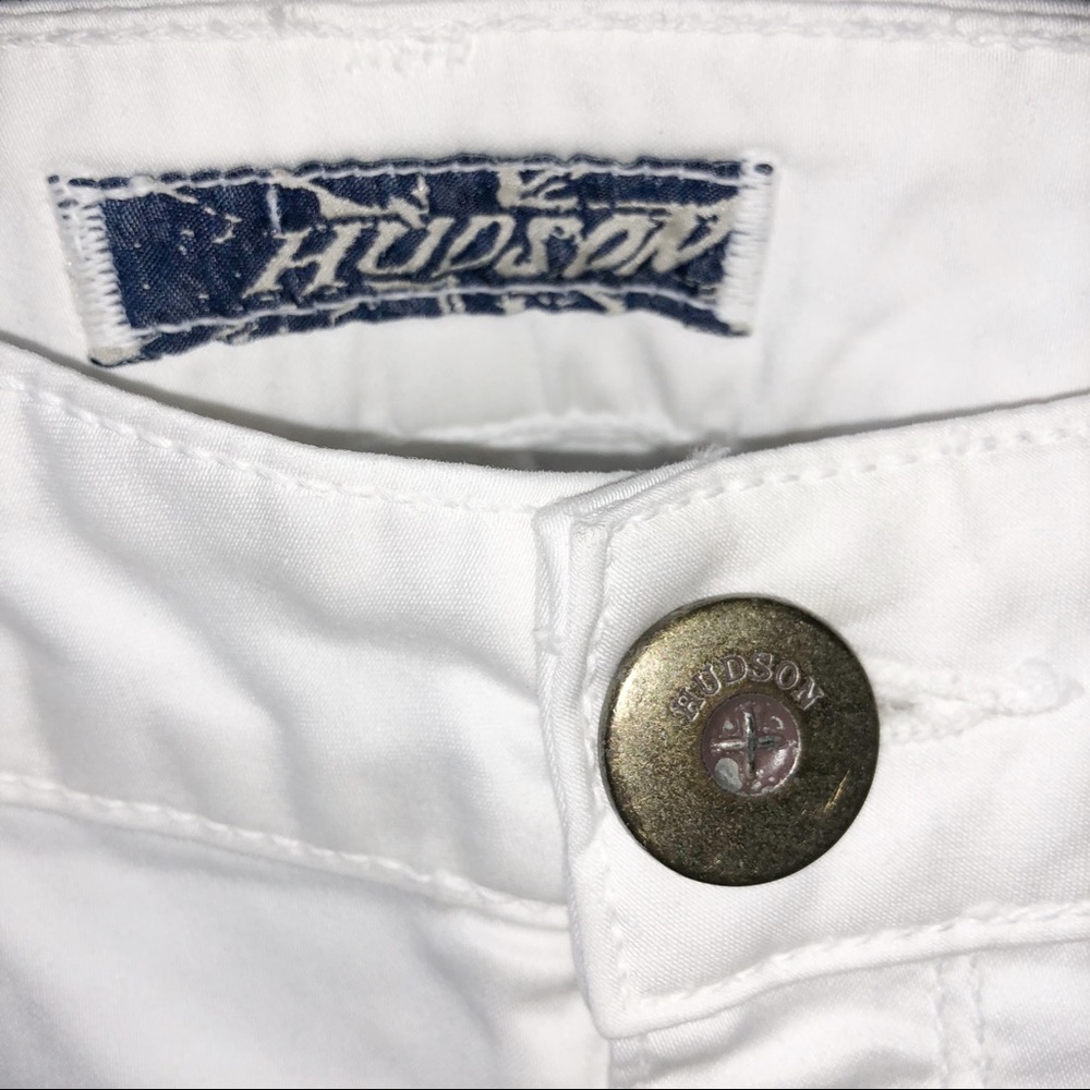 Wide Leg Flared White Pants - Picture 4 of 7